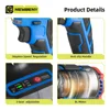 NewBeny 1000N.m Brushless Electric Impact Wrench 1/2 inch 3 Gears Cordless Rechargeable Power Tools For Makita 18V Battery 4
