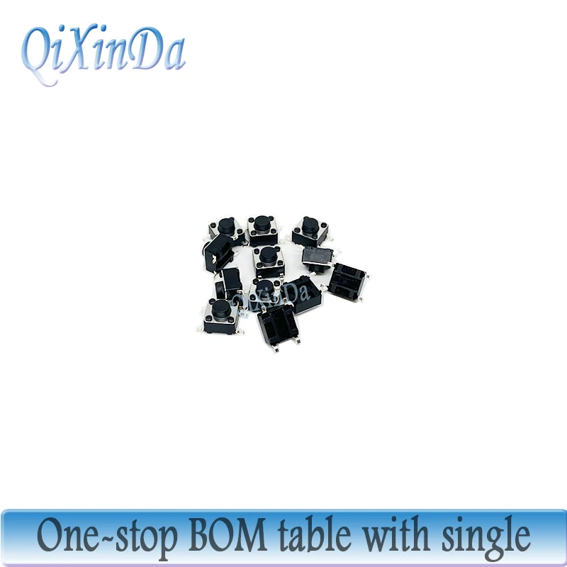 20PCS SMD 4PIN 6x6x4.3/5/6/7/8/9/10MM Micro Tact Switch 0.5A 50V Push Button Switches 6x6x4.3mm 6x6x5mm 6x6x6mm 6x6x7mm 6x6x8mm