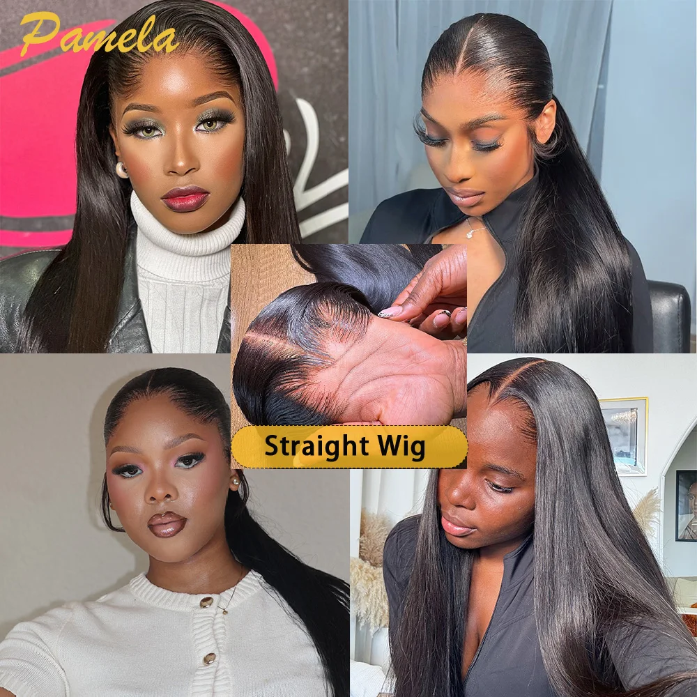 New Trend Lagos Hairline Body Wave 13x6 Lace Frontal Glueless Wig Curly Human Hair Glueless Lace Front Wig PrePlucked Woman Wigs