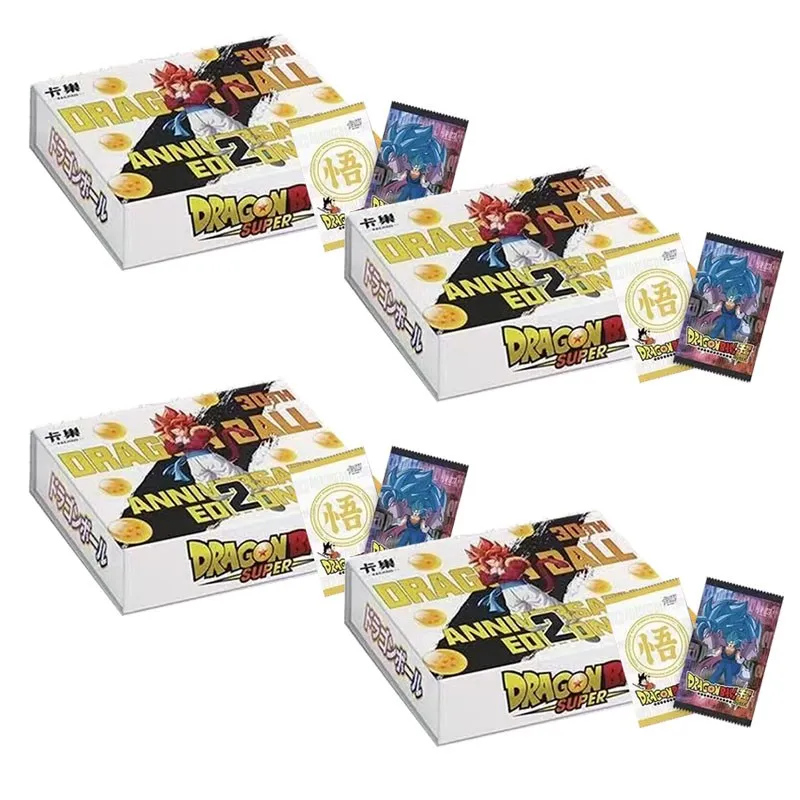 

Карточки KACHAO 4BOX 30th Dragon Ball, Edition2 Booster Box, персонаж Sayaman, редкий HCR, скрытая модель, цветные светильник коллекционные карточки