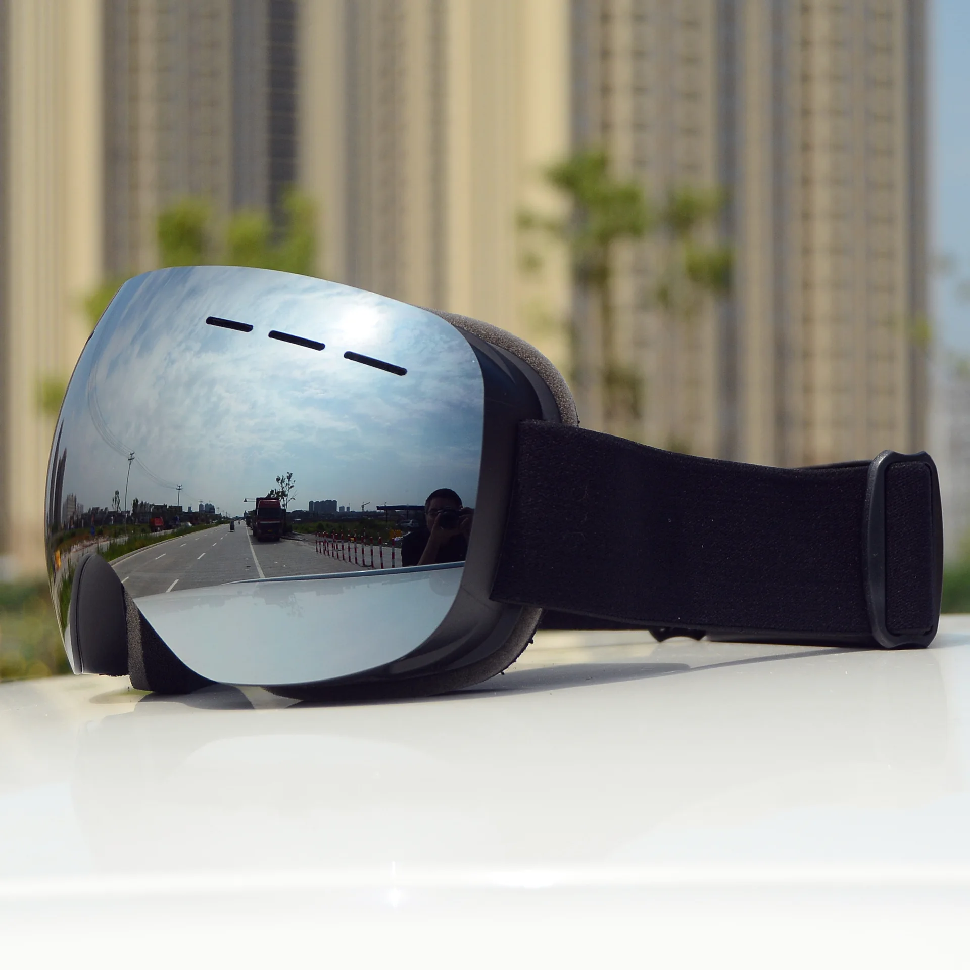 JSJM New Double Layers Anti-Fog Ski Goggles UV400 Adult Snowmobile Eyewear Unisex Outdoor Sport Snow Snowboard Skiing Glasses 4