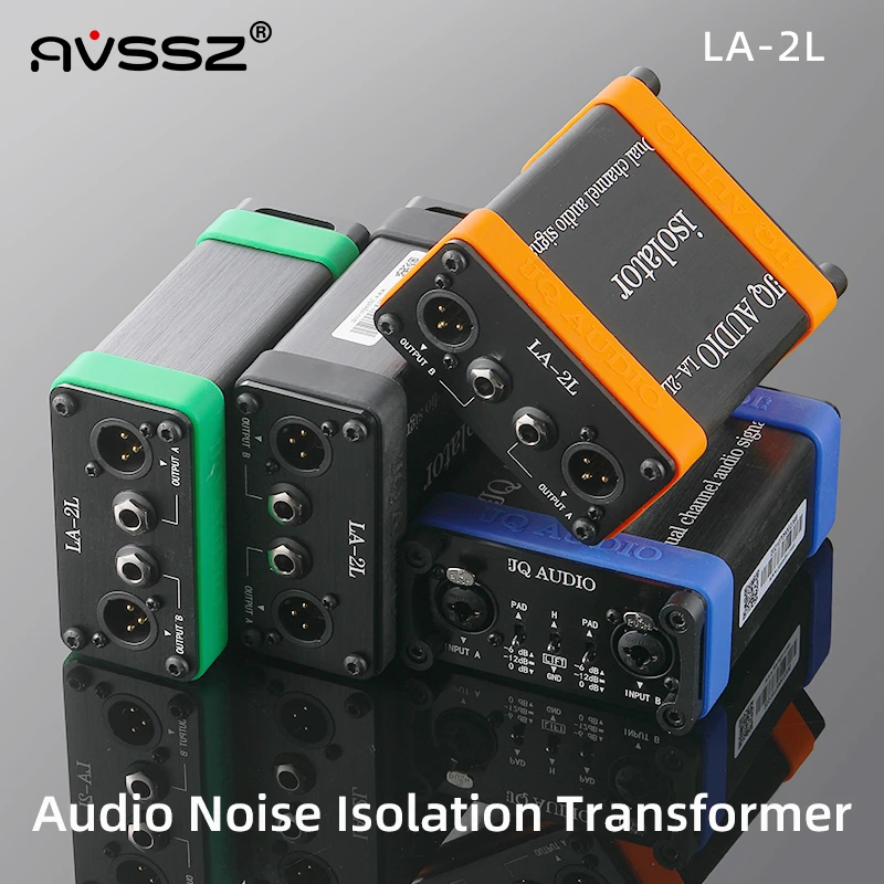 1500v Multifunction Audio Signal Isolator Neutrik XLR 6.35 RCA Plug