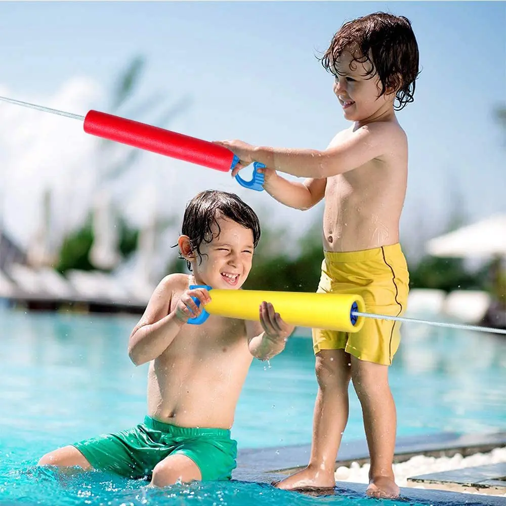 1Pcs Children Summer EVA Foam Water Gun Squirt Beach Toys Spray  Waterpistool Outdoor Games Watergun Shoot Kids Interaction Toy 2