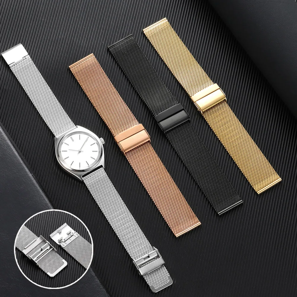 Stainless Steel Milanese Mesh Band - Elegant Mesh Watch Bracelet