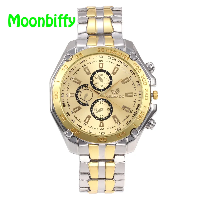 

Luxury Business Men Watches Men Gold Watches Stainless Steel Quartz Watches Orologio Uomo Moda Hombre 2022 Gift Clock Reloj
