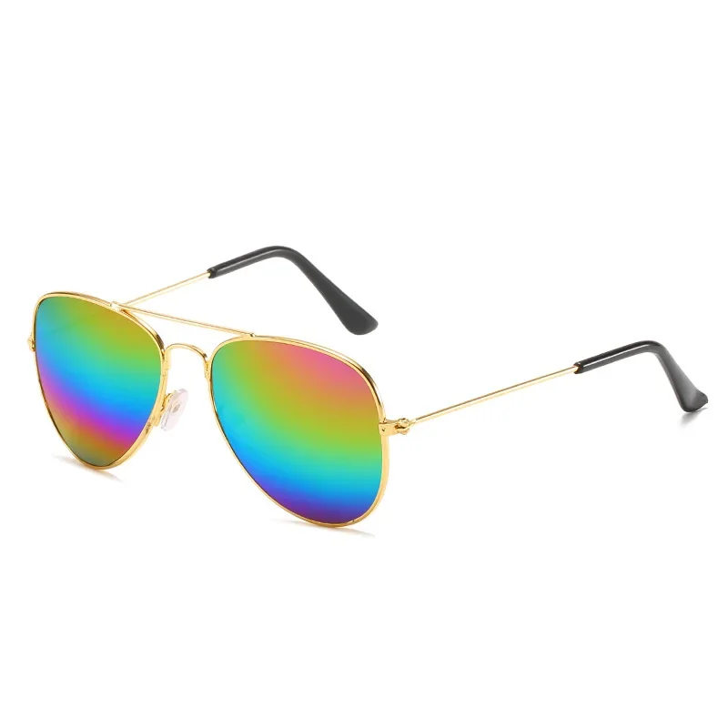 Retro Kids Sunglasses Pilot Round Gradient Mirror Women's Glasses Oculos Lentes Gafas De Sol UV400 kids sunglasses