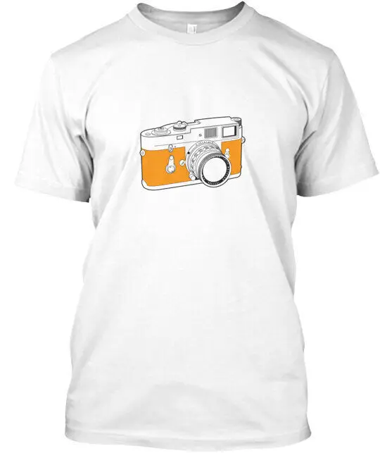 T-Shirt Leica In Arancione