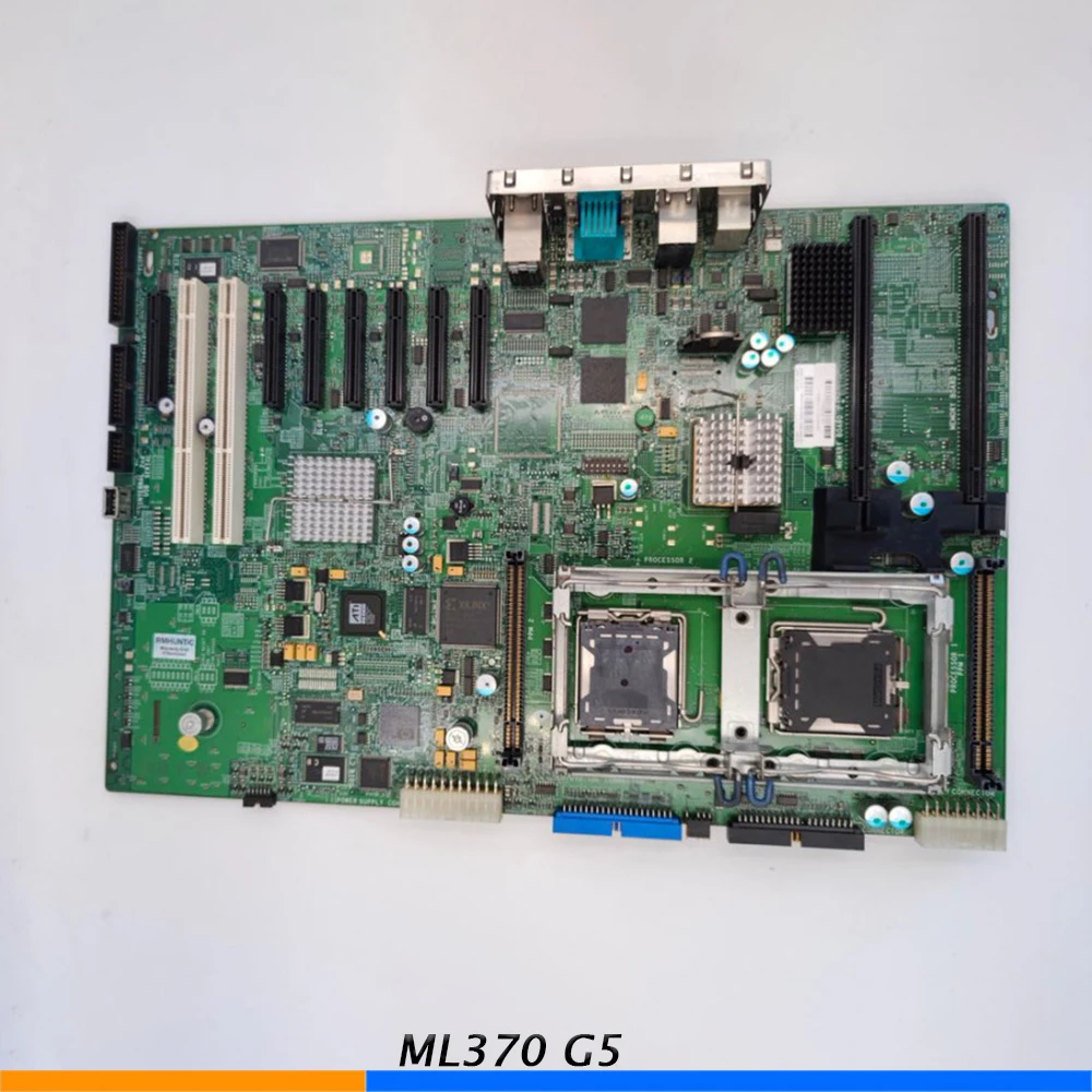 Original Server Motherboard For HP For ML370 G5 409428 001 434719 001 Dual core Perfect Test