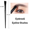 New 1-2pcs Blade Makeup Brushes Angled Thin Eyebrow Brush Flat Fine Eyeliner Brush Professional Liner Brow Beauty Make Up Tool 5
