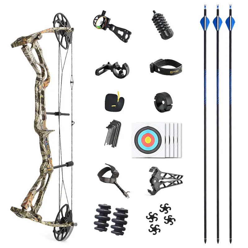Dragon Claw X8 Compound Bow Set 060lbs Adjustable Draw Length 1831