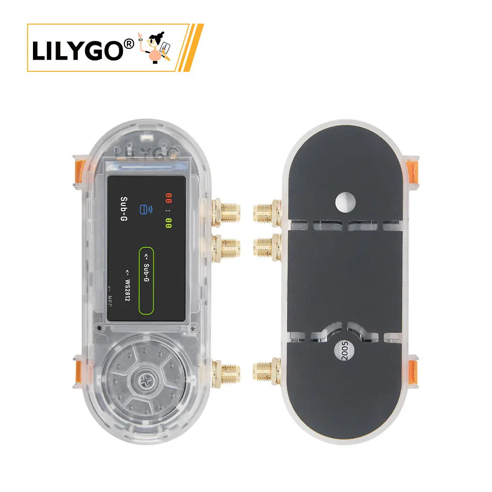 T-Embed CC1101 Plus 다기능 보드 ESP32-S3 코어 서브-1GHz/2.4GHz 듀얼 밴드 통신 1.9인치 LCD+NFC+IR 리모컨