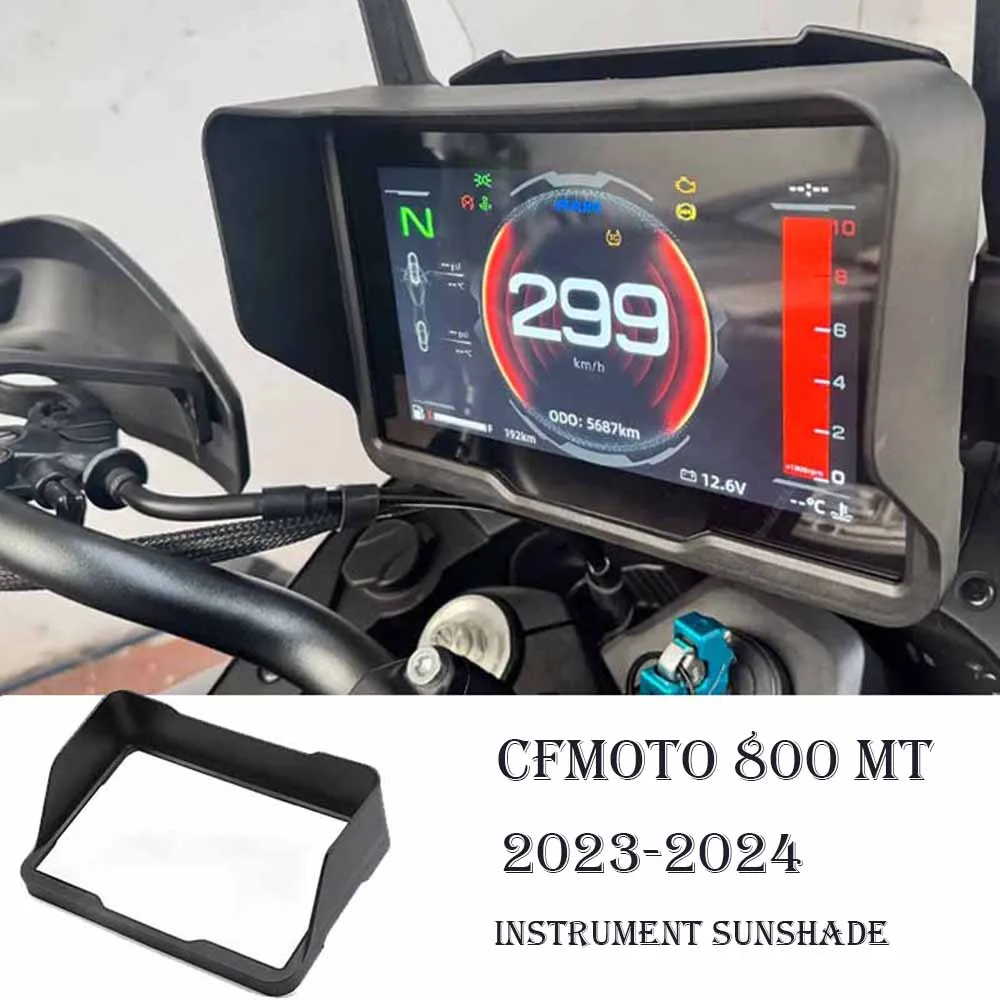 CF800mt instrument cover protection instrument panel sun visor cover anti-glare for CFMOTO 800 MT 800MT Explore