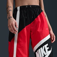 Nike Authentic New Pantalon de sport décontracté tissé à jambes larges pour femme HJ4179-657 3