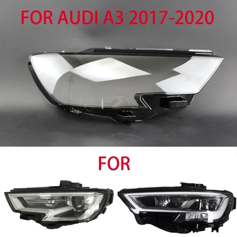

Прозрачный Абажур для передних фар Audi A3 2016-2020