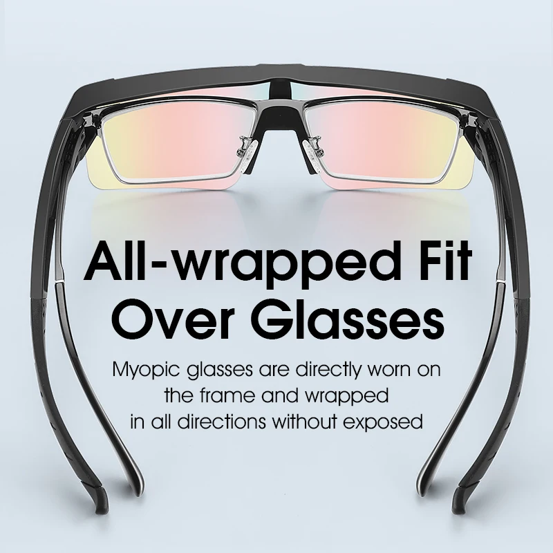 WEST BIKING Photochromic UV 400 Polarized Cycling & Fishing Goggles - Stylish Sport Eyewear
