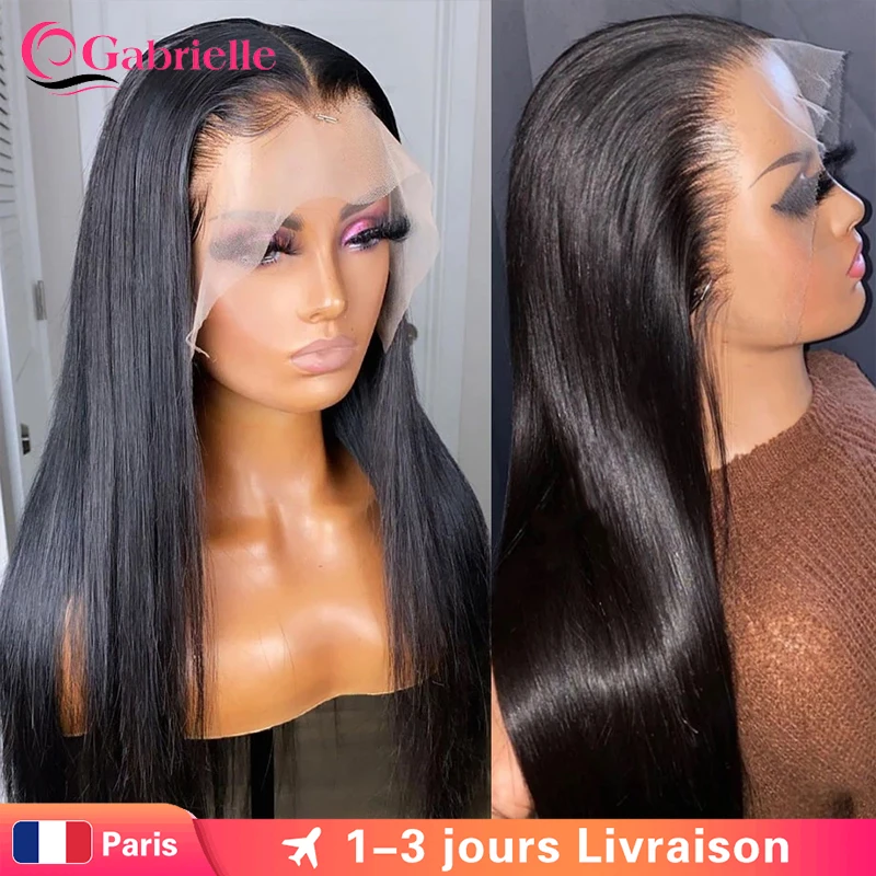 13x4 Lace Frontal Smooth Hair With Preplucked Baby Hair 4x4 Lace