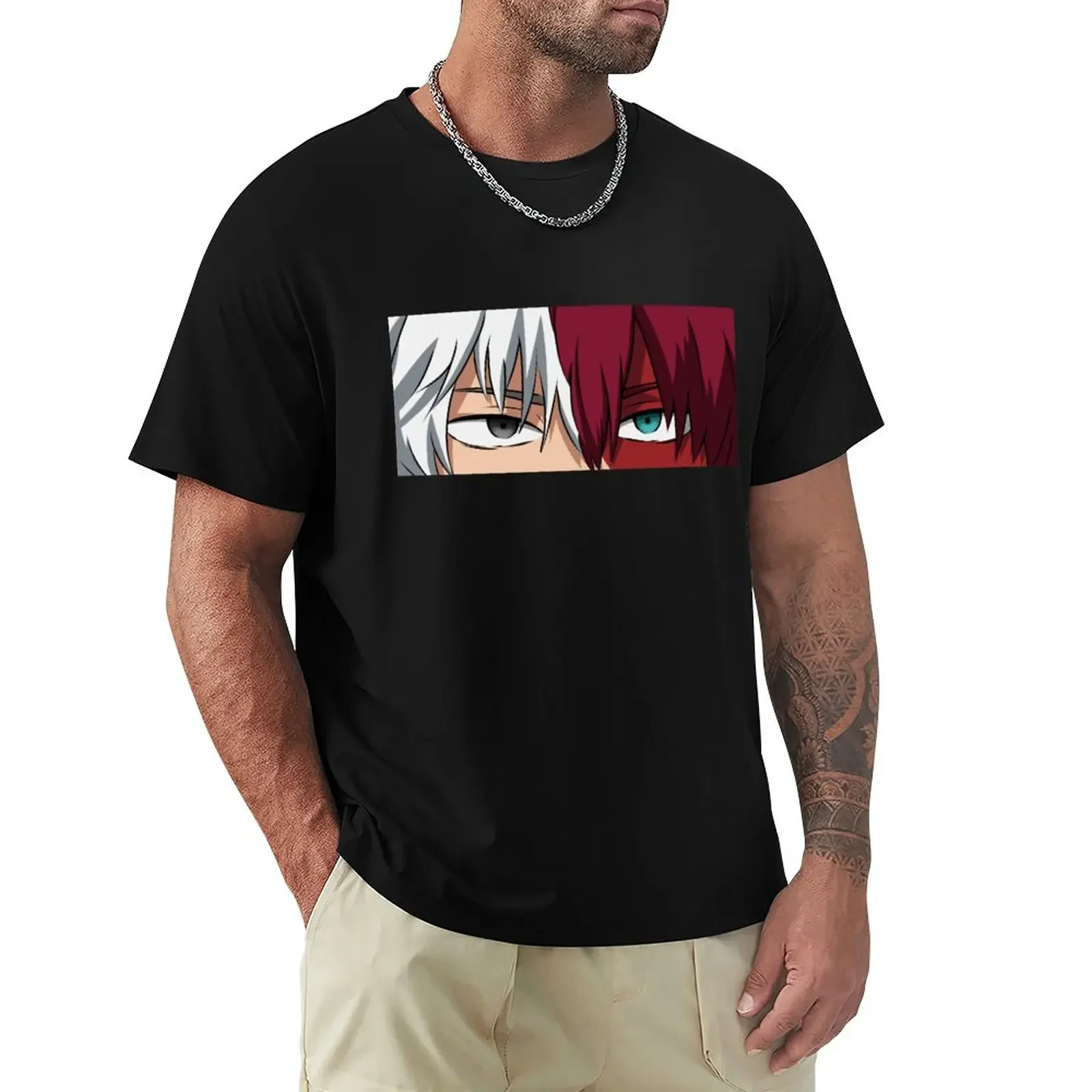 

Todoroki eyes T-Shirt aesthetic clothes quick-drying plain white t shirts men