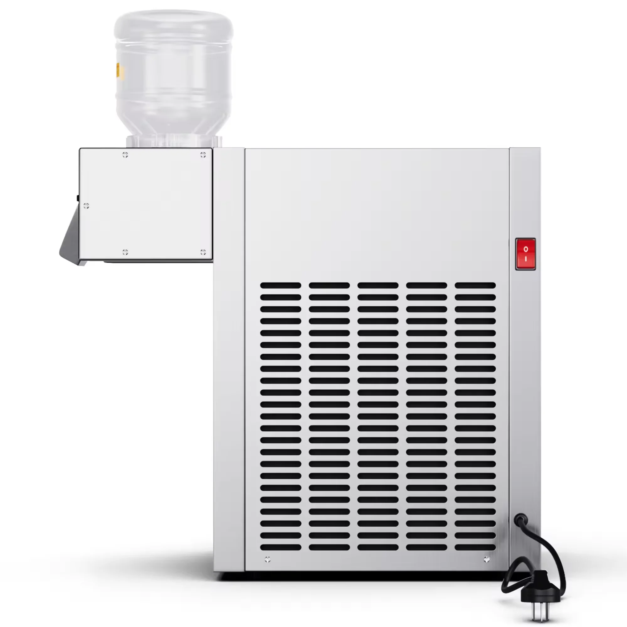 132 Lbs/24H Snowflake Ice Maker, Commercial Snowflake ice Machine Electric Tabletop Snowflake Crusher For Restaurant 4