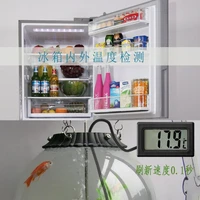 Thermomètre numérique électronique pour aquarium, réfrigérateur, jauge de température de l'eau, sonde étanche intégrée 3