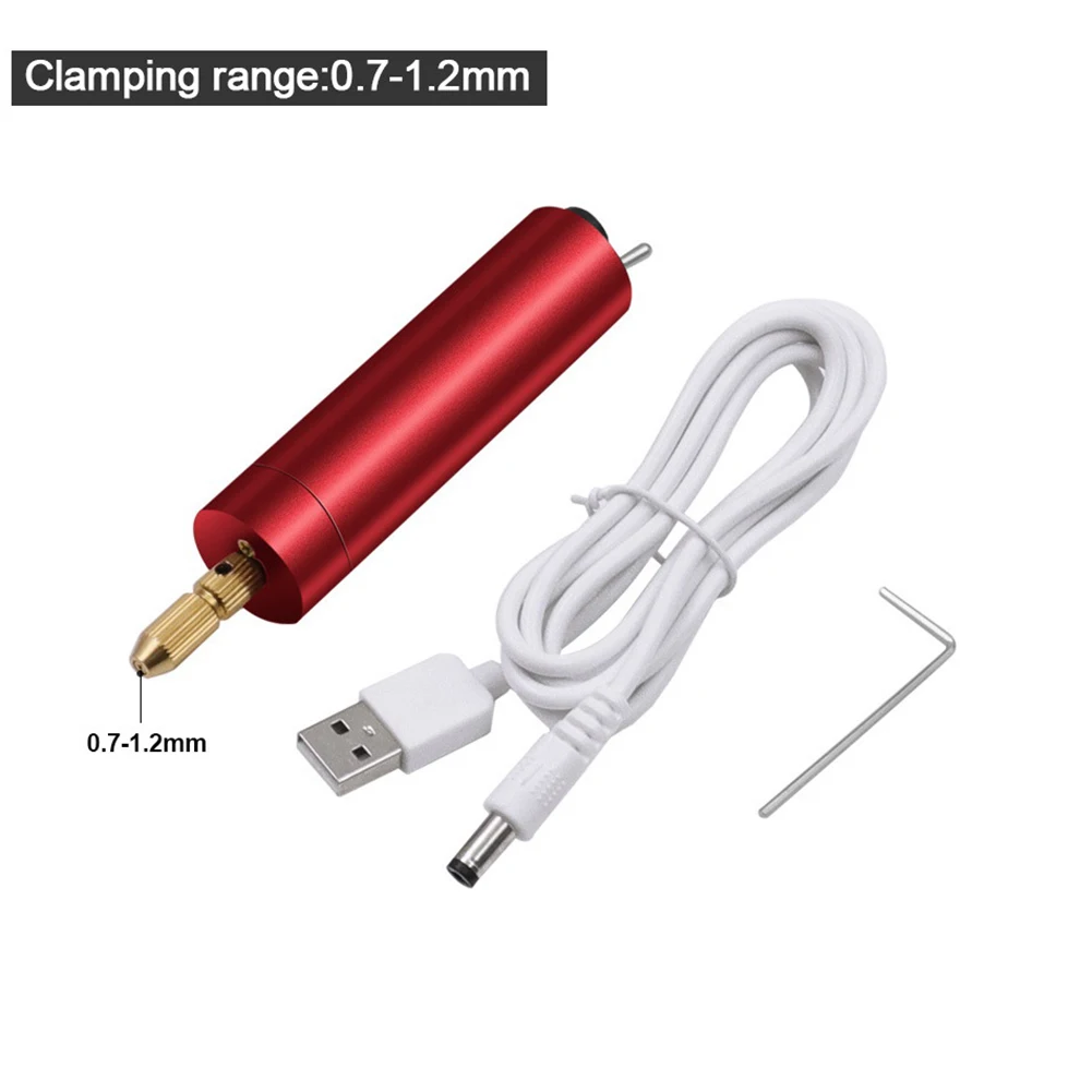 

For PVC Plastic Board Electric Grinder DC 5V Rotary Tool USB Electric For Engrave Polish Grinder Hand Drill Mini
