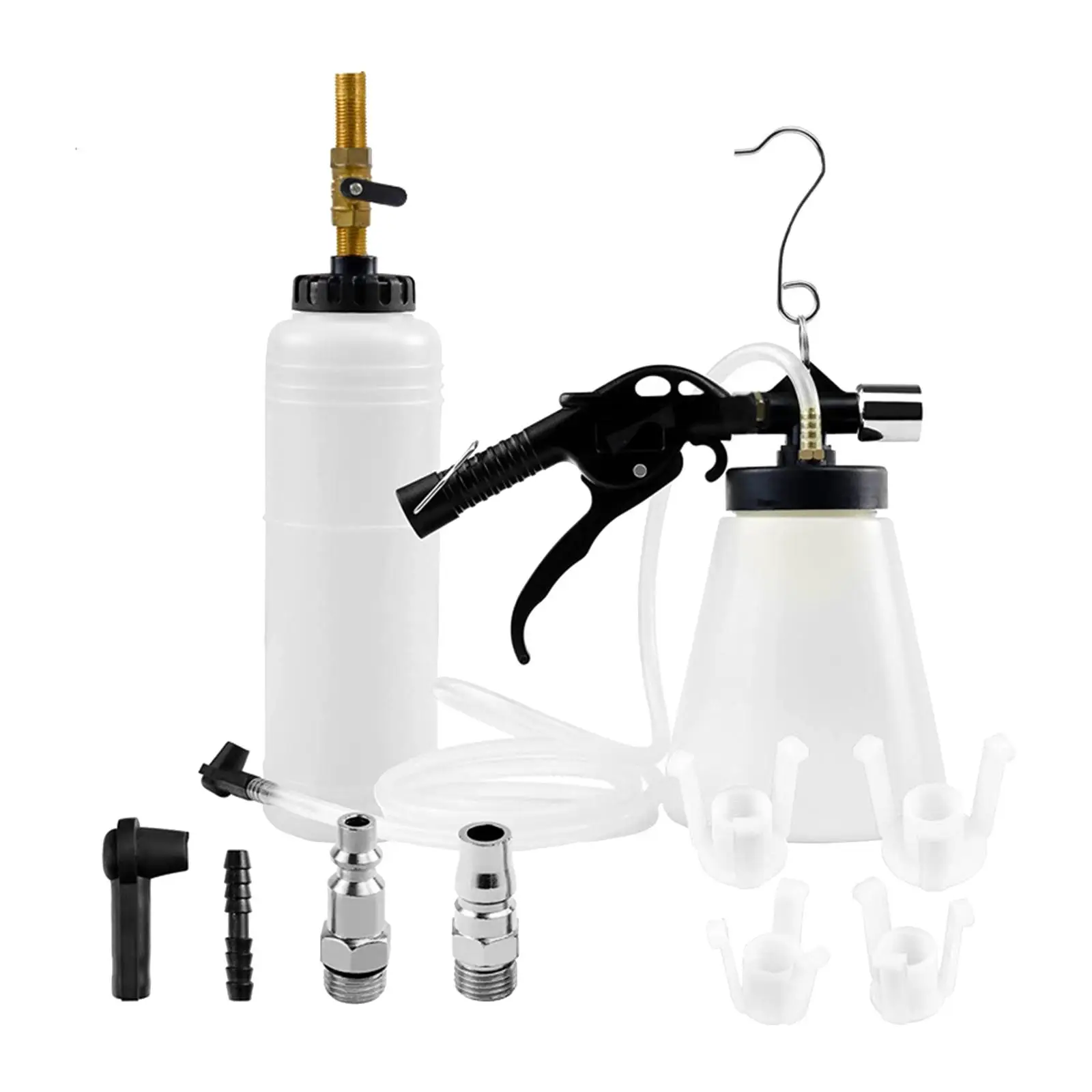 

Pneumatic Vacuum Brake Bleeder Professional Brake Fluid Clutch Bleeding Extractor Tool for Car Truck Replaces Repair