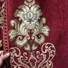 European Style Curtains for Living Decor Dining Room High-end Chenille Embroidered Christmas Curtain Product Customization Sale 3
