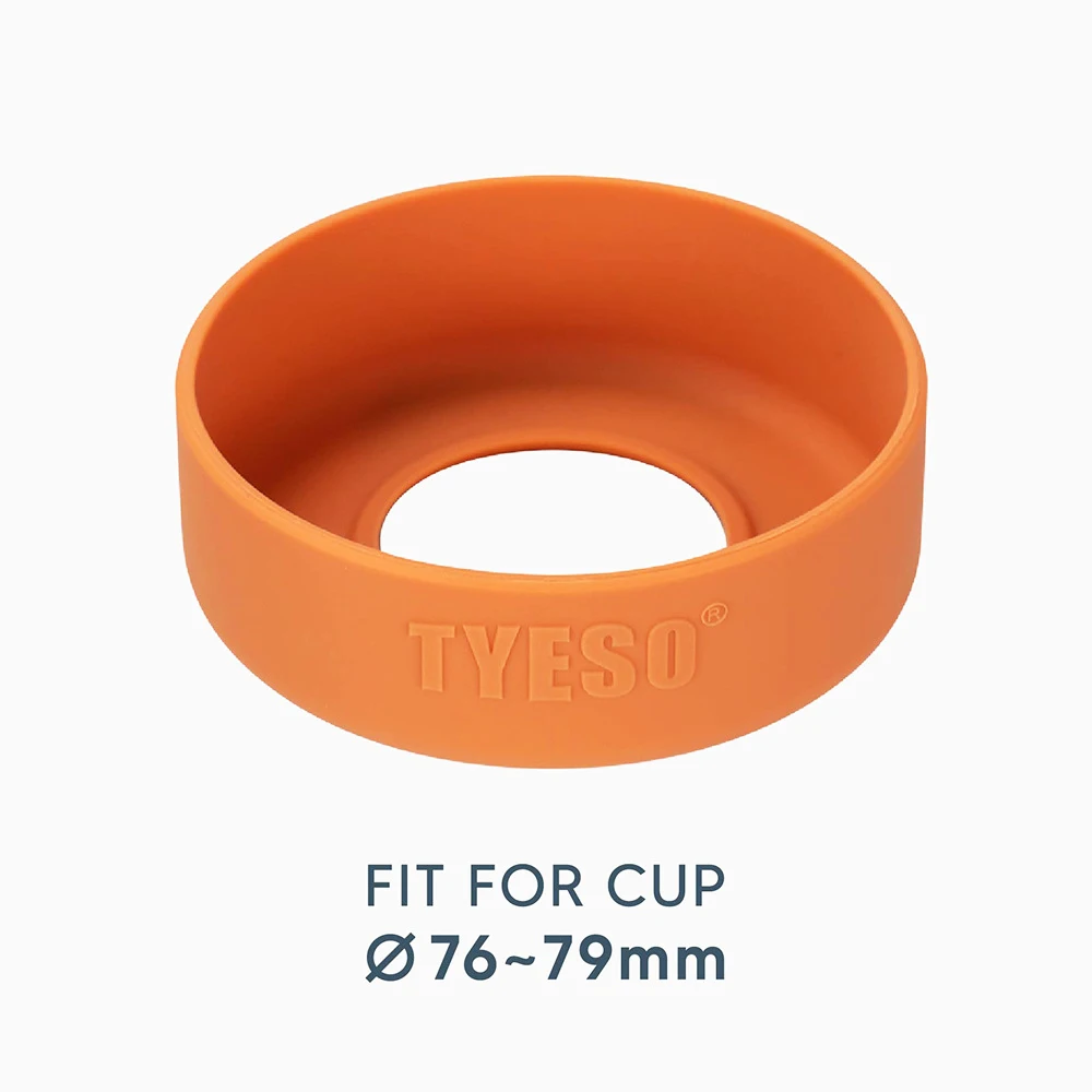 71-77 Mm Diameter Cup Cover Universal Silicone Bottom Sleeve For Tyeso Bottle Anti Slip Protective Bottle Cover Sleeve