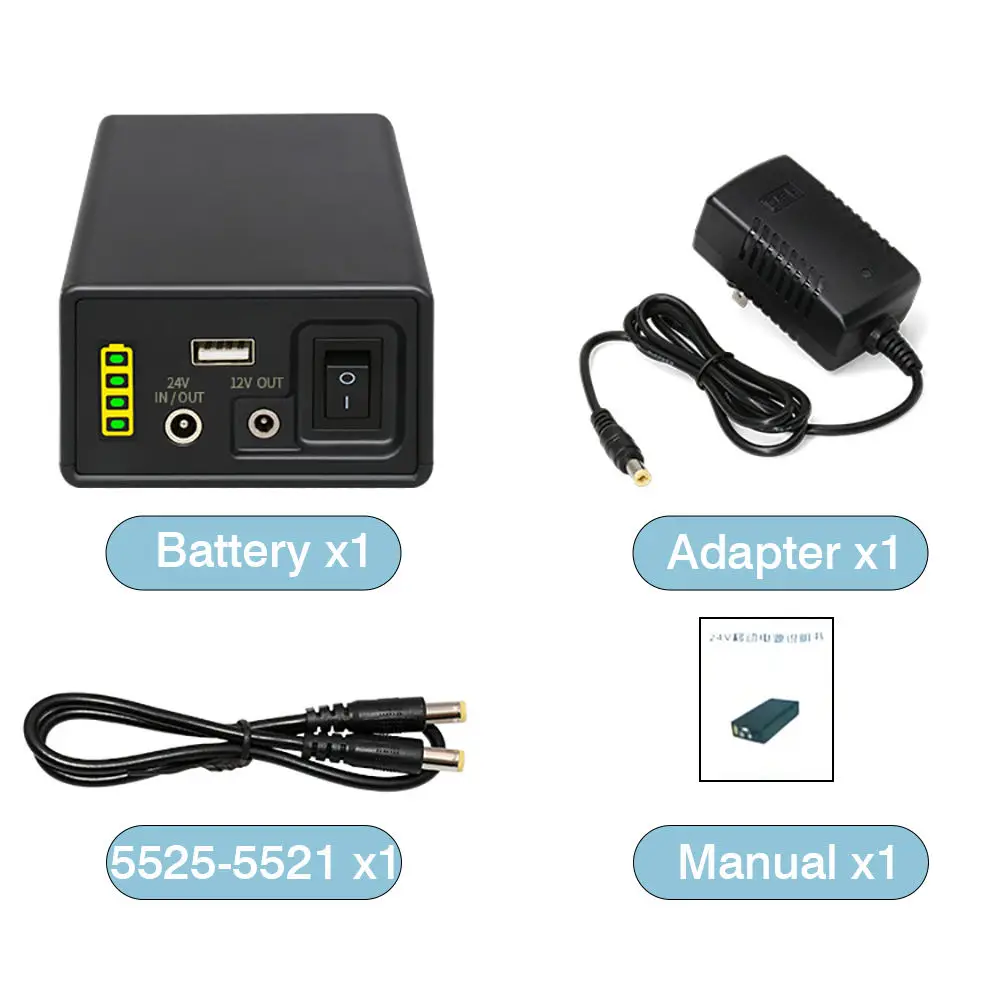 휴대용 배터리 충전기 12V 24V 5V 파워 뱅크 배터리 공급 핫 세일 44800mAh 폰 USB DC 배터리 360 포토 부스용