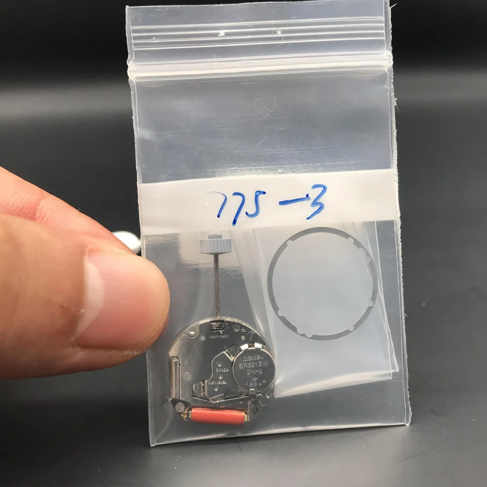Ronda Quartz 775-3 Watch Movement Battery Single Calendar Watch Accessories for Original Parts Steel Stem