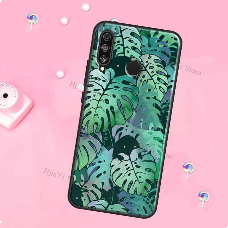 Monstera Green Leaves Phone Case
