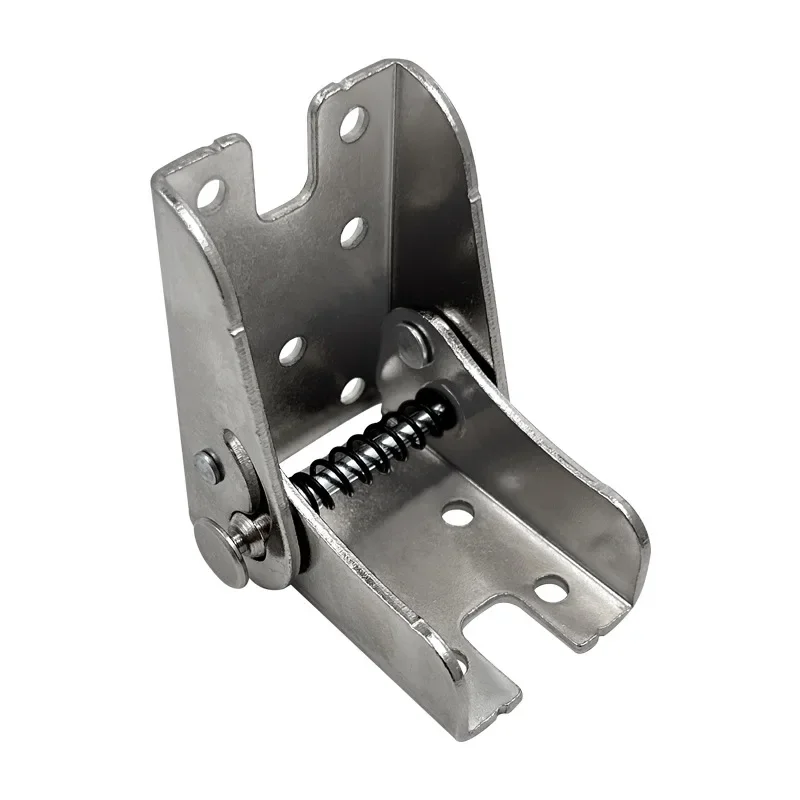 Foldable Table Leg Hinge Connector Piece Book Desk 90 Degree Self Locking Foldable Table Leg Bracket Hardware Accessories