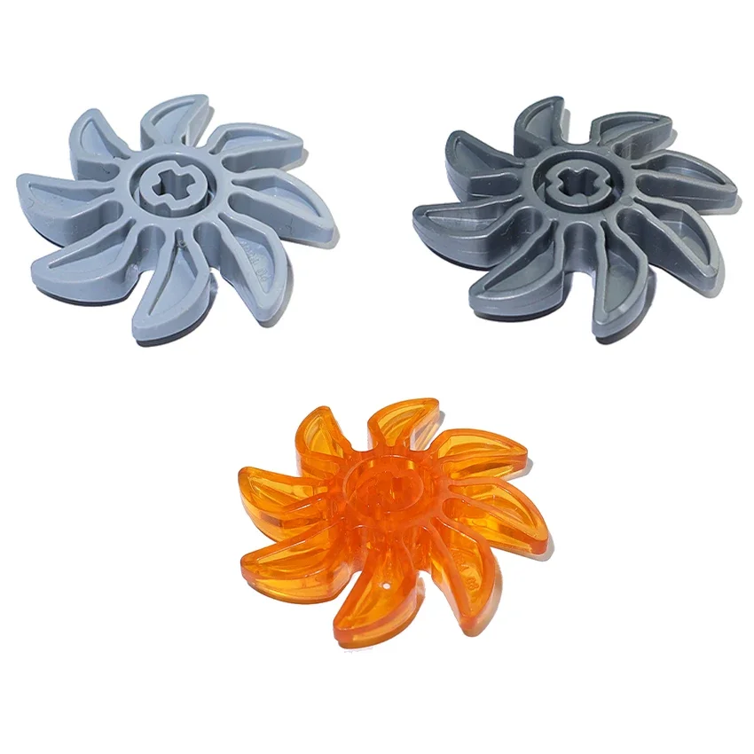 Building Blocks 10Pcs Moc Technical Assembla Particelle Fan Blade Bricks Toys Compatibile Con 41530 Elica 8