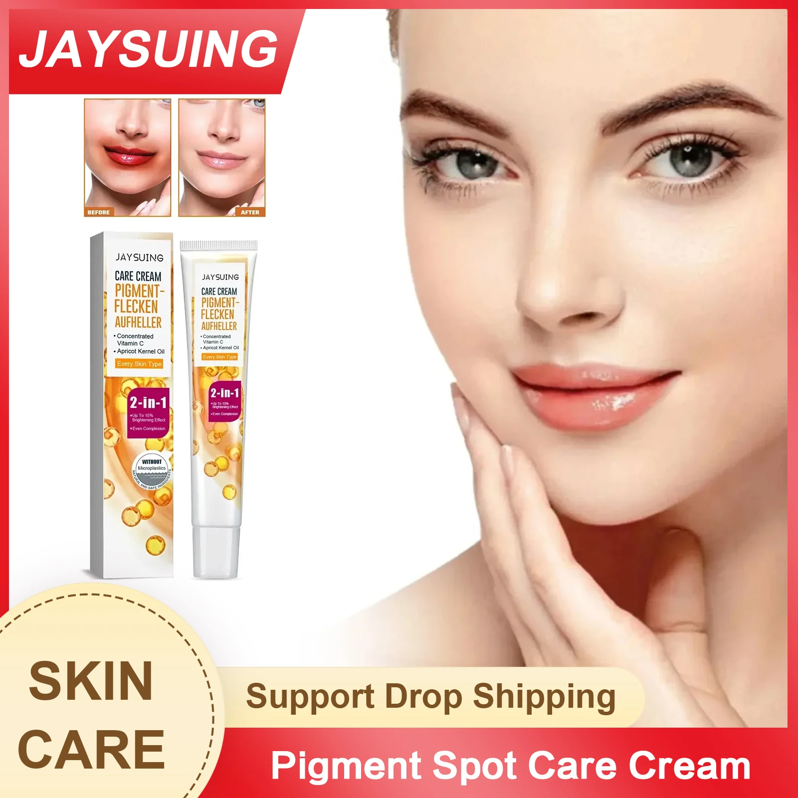 Exfoliating Lip Cream Remove Pigment Repair Lip Fine Line Bleaching Treatment Anti Cracking Lighten Moisturizing Lip Care Cream