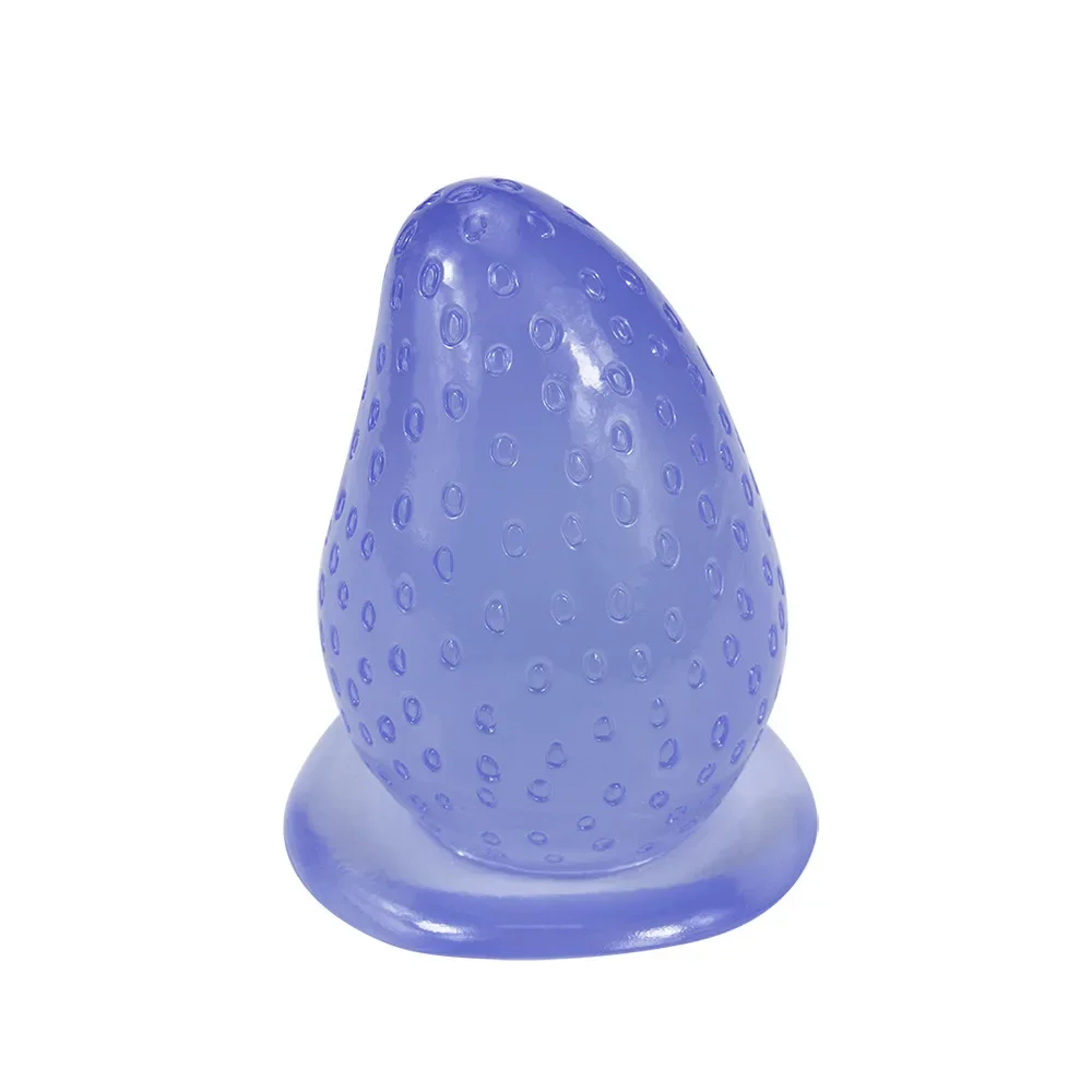 Strawberry Type Big Anal Plug Anal Expander Dildo Adult Sex Toys Huge Butt Plugs Prostate Massage Plugs Toys for Women Men