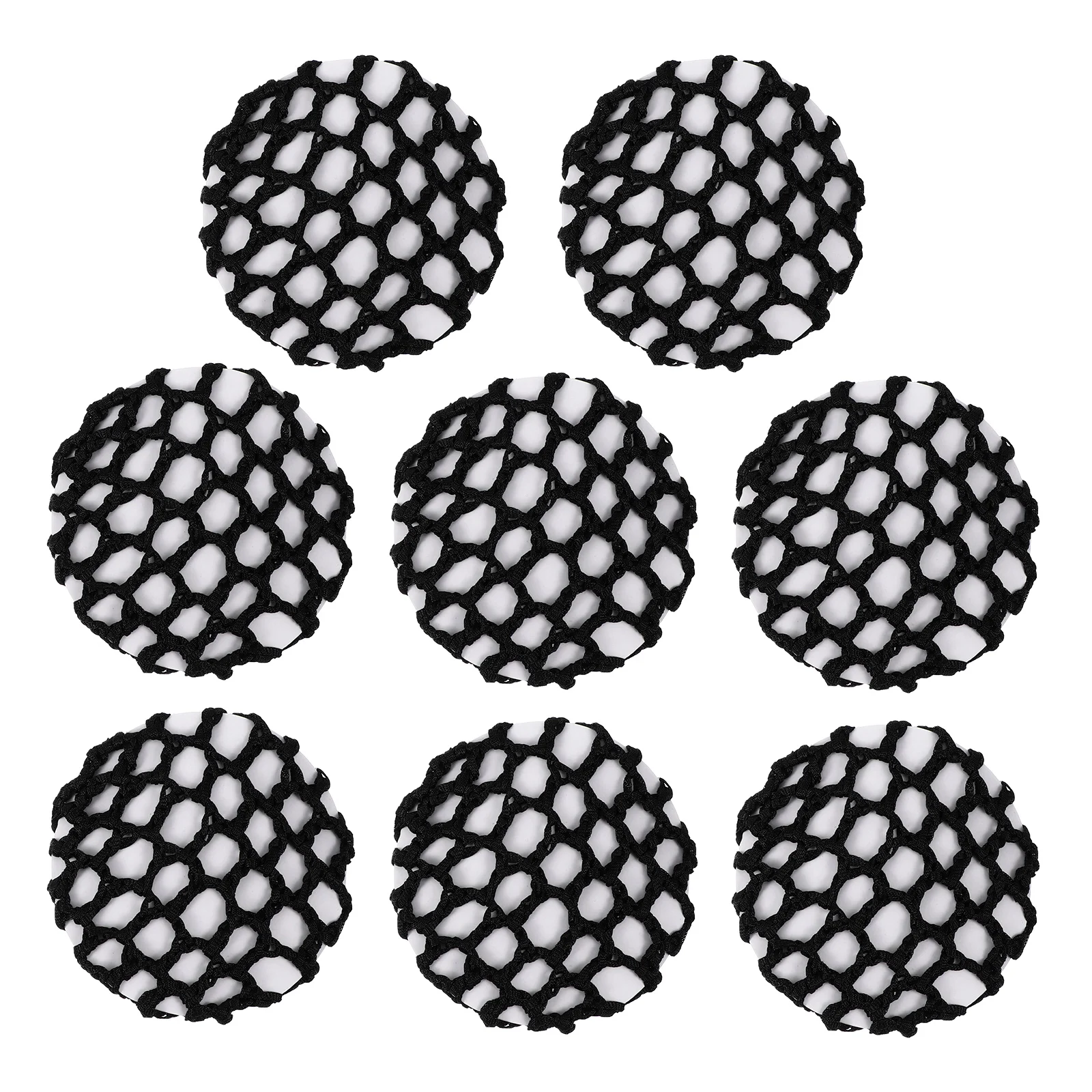 

Kallory Tiara Ballet Bun Cover Hair Bun Cover Handmade Crochet Snood Hair Net Elastic Hair Bun Net Girls Women Ballet