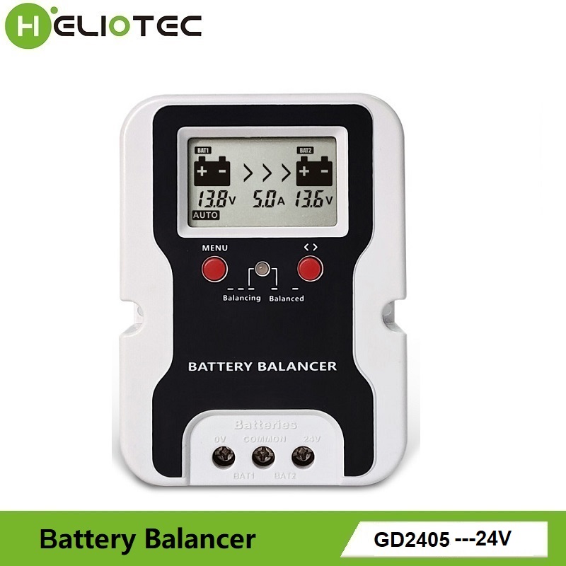 24V Battery Equalizer Battery Balancer Recharger Controller For Flood/AGM Gel LeadAcid Battery Pack System Voltage Equalizer