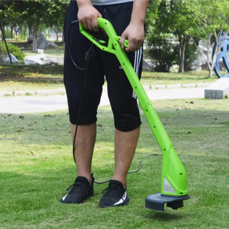 

Electric Grass Trimmer 220V Effortless and Labor-saving Garden Machine Small Household Electric Lawn Mower Plug-in Grass Cutter