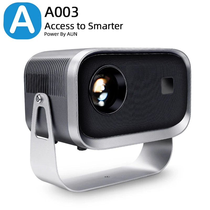 AUN A003 MINI Projector 1280x720P Portable WIFI Home Theater Cinema Sync Android IOS Phone Screen Beamer For 1080P FUll HD Movie
