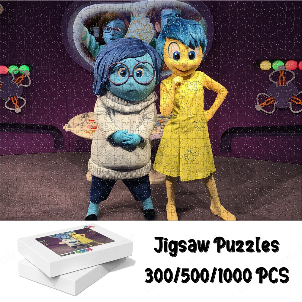 

Игрушки и пазлы из мультфильма Disney, игрушки «сделай сам» с изображением героев мультфильмов