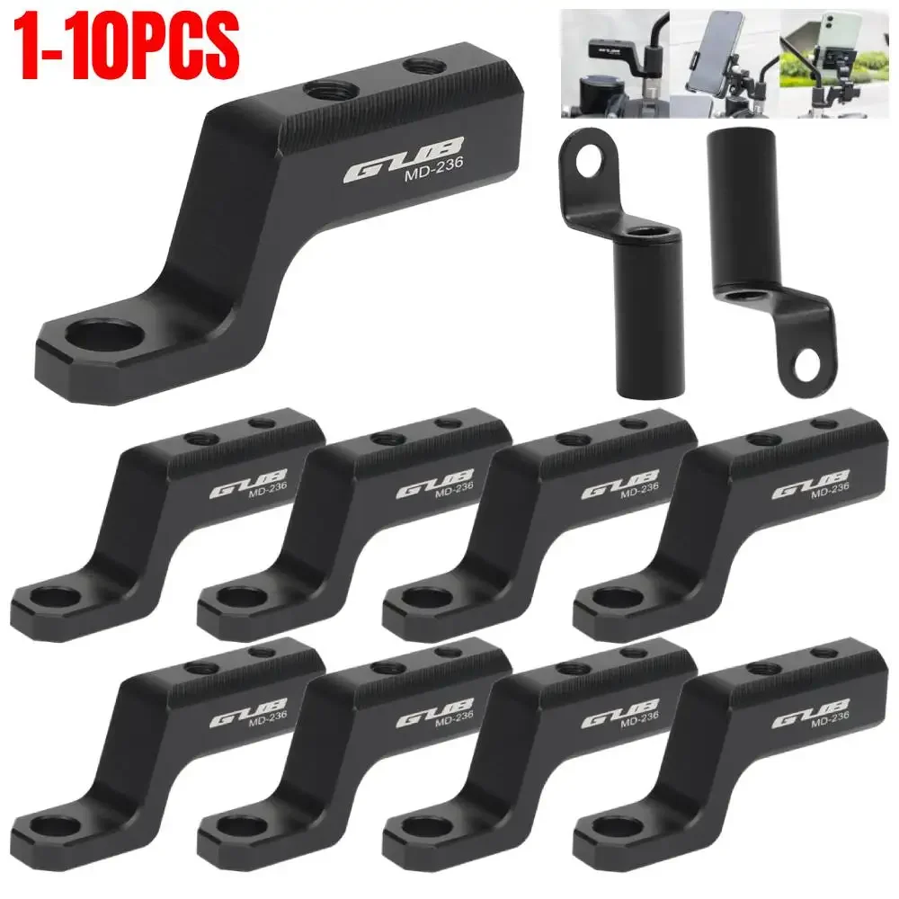 M8 - M10 Motorcycle Mirror Mount with Dedicated Holder for iPhone 13 Pro Max (sku 59188)