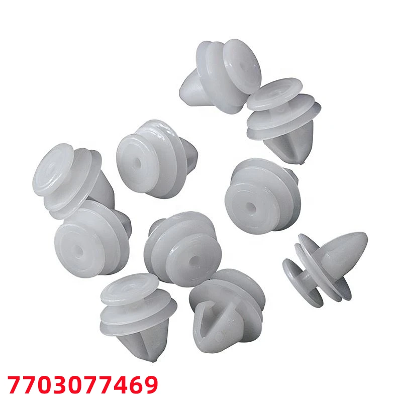 

100Pcs Auto Door Trim Panel Retainer Plastic Retaining Clips Car Rivet Auto Fastener And Clip 7703077469 D149