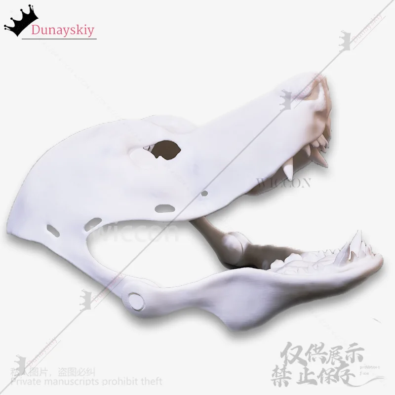 Anime Furry Cosplay Dog Kigurumi Base Beast Skull Mask 3d Printing For Halloween Christmas Party Furrysuit Woman Man Customized cosplay costumes,kigurumi pajamas