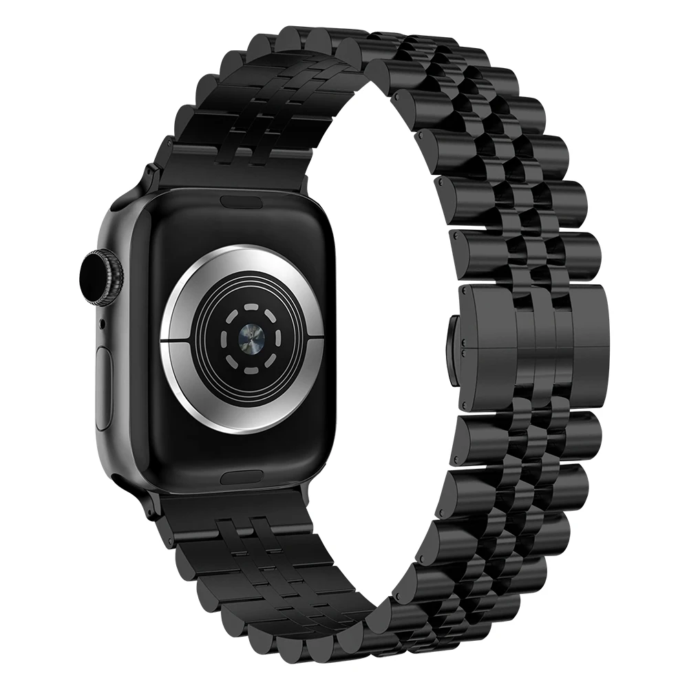 애플 워치 밴드용 메탈 스트랩, 울트라 49mm 팔찌, 아이워치 9, 8, 7, 6, 5, 4, SE, 44mm, 42mm, 40mm, 38mm 밴드, 8, 7, 45mm, 41mm