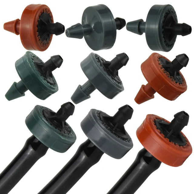 KESLA 20-200pcs 2L/H 4L 8L Garden Pressure Automatic Compensating Watering Dripper Irrigation for Flower Vegetable Plant Balcony