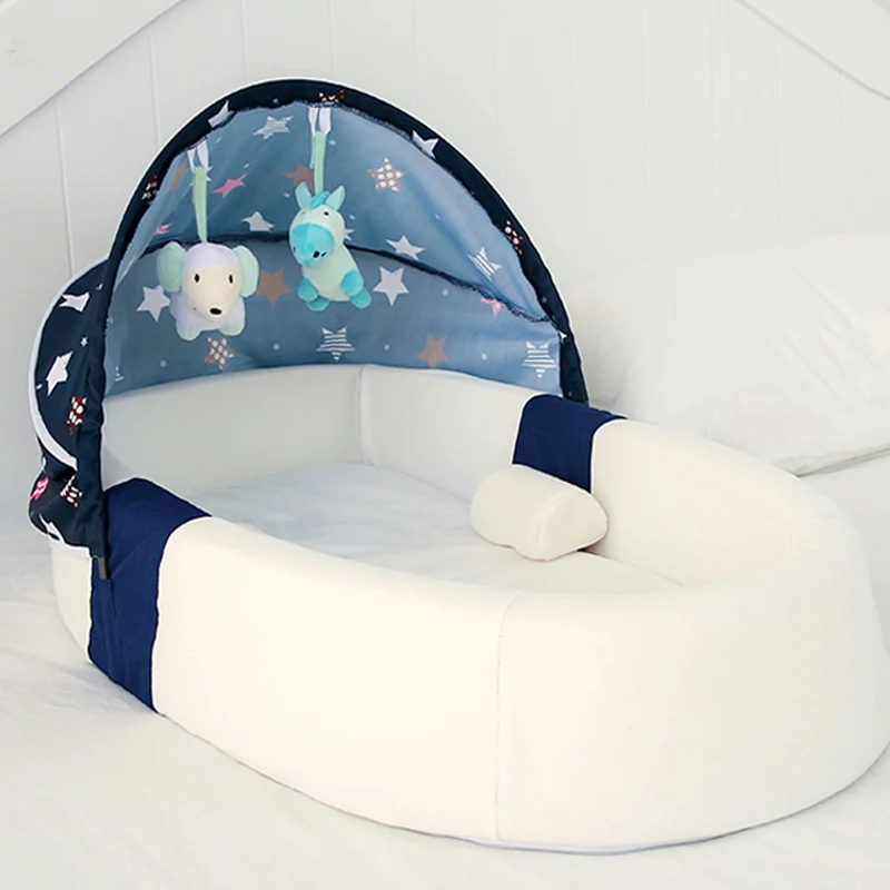 Tanio Przenośne legowisko do spania łóżeczko dziecięce składane ruchome łóżko