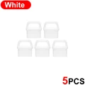 5Pcs White
