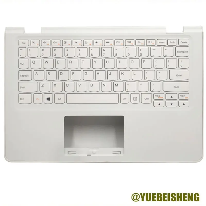 

Новинка/орг для Lenovo Flex 3-11 YOGA 300-11 Palmrest английская клавиатура верхняя крышка C крышка, белый