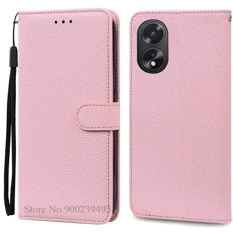 Leather Flip Wallet Phone Case with Silicone Cover - Elegant Design