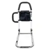 Seniors Bed Assist Rail with Two Grab Bars Sturdy PU Foam Handle Two Handles in 4