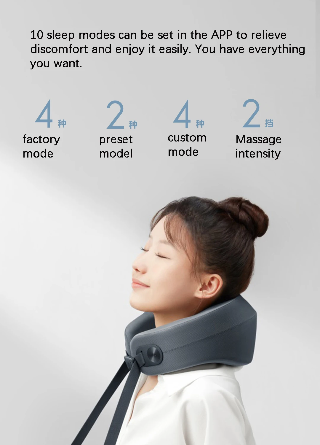 Xiaomi Mijia Smart Neck Massager Integrated Shoulder Neck Massage with Mija APP description image 10